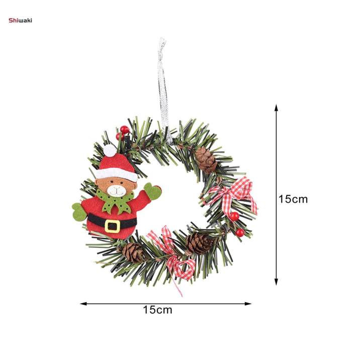 Christmas%20Tree%20Hanging%20Wreath%206%20inch%20Festivals%20Decor%20Christmas%20Decorations%20-%20Image%208