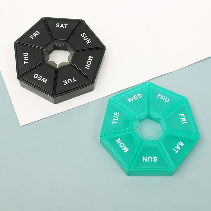 1PC%207%20Grid%20Tablet%20Box%207%20Days%20Weekly%20Pill%20Boxs%20Portable%20Jewelry%20Pill%20Storage%20Tablet%20Holder%20-%20Image%207