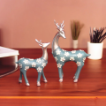 2 PC Ceramic Deer's Showpiece Home Decor Office Table Decoration. 