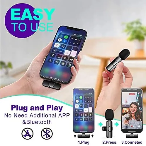 K9%202%20in%201%20Dual%20Microphone%20Mic%20Plug%20&%20Play%20USB%20Type%20C%20&%20iOS%20Wireless%20Lavaliere%20Microphone%20Auto%20Sync%20Noise%20Reduction%20NO%20APP%20or%20Bluetooth%20Needed-%20Dual%20Mic%20-%20Image%202