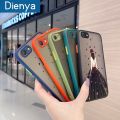 dienya For OPPO A37 Case Cartoon Black Wedding Dress Girl Thin Edge Frosted Transparent Hard Cases Shockproof Casing Full Cover Protect Case. 