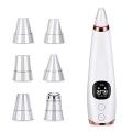 Microcrystalline Blackhead Remover Detector Instrument Rechargeable With 6 Nozzles. 