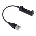 For Fitbit Flex 2 Replacement USB Charger Cable Charging Cord Line Tracker Wristband with Reset Function, Cable Length: about 17cm(Black). 