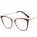 Anti Blue Light Farsightedness Glasses Women Reader Eyeglass Frames 2021 Transparent Fashion Cat Eye Optical Glasses Plus 0 ~ +6. 