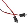 2X 12V Flashing Dummy Car Alarm Dash Mount LED Light. 
