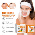 Natural Turmeric Soap Oil Control Soap Face Body Brightening Body Wash Cleanses. 