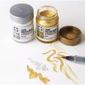 SAKURA Poster Color Watercolor Metallic Paint Silver & Gold 30ml Japan Pack of 2. 