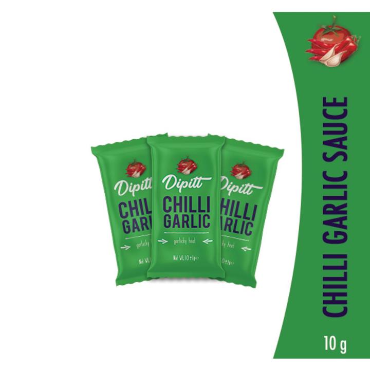 Dipitt Chilli Garlic Sauce sachets 10gms x 100