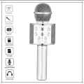 WS 858 Portable Rechargeable Wireless Bluetooth Karaoke Microphone Speaker KTV Mic For Singing High Sound. 