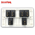 Ittefaq 6 Button switch plate Electric China Fitting Sheet China Switch Board. 