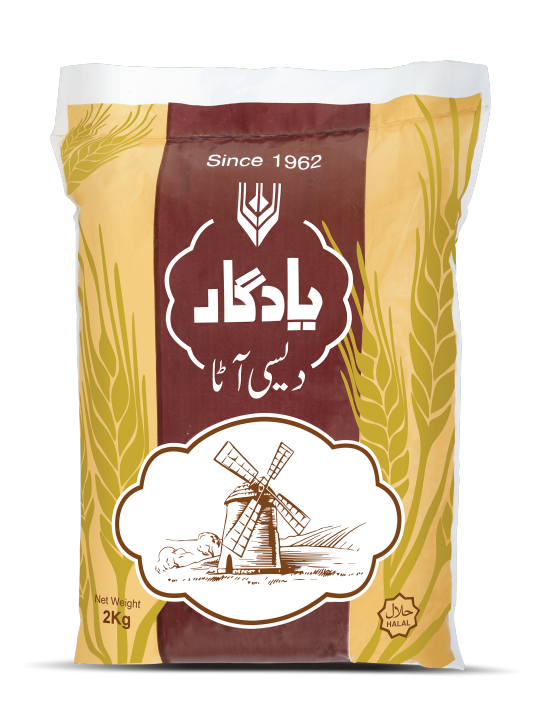 YADGAR DESI ATTA(02 KG)