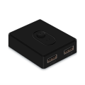 USB 3.0 KVM Switch 1X2/2X1 Switch Switcher for Laptop Computer Printer Keyboard Mouse ABS. 