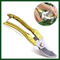 Fruit Tree Thick Branch Pruning Shears Portable Bird-Mouth Flower and Garden Shears Clippers Gardening Secateurs Scissor, Professional Sharp Secateurs Tree Trimmers with Spring-Loaded Comfort Handles. 