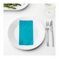 IKEA Paper Napkin - Turquoise 3 Ply Paper. 