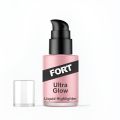 FORT Liquid Highlighter for Face Makeup - Shimmer & Glitter Highlighter | Illuminator Makeup, Illuminating Highlighter, Glitter & Shimmer Highlighters Pink Silver Gold Color. 