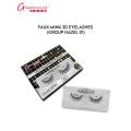 Glamorous Face Faux Mink 3D Lashes 100 % Hand Made Eyelash. 