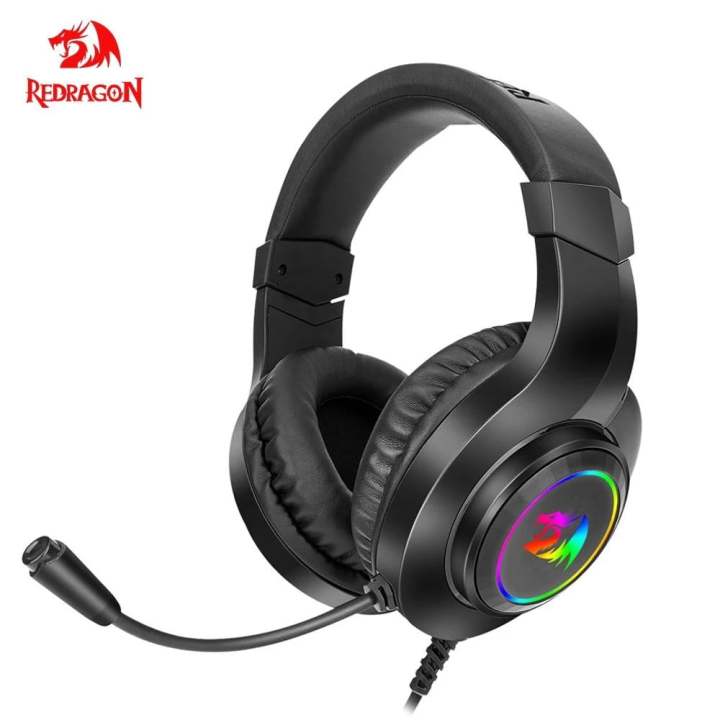 Redragon Hylas H260 RGB Gaming Headset with Microphone Compatible with PS4, PS5, PC and Laptop