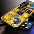 【EmotionaE】Logo N-NBA Basketball Team Phone Case For Apple iPhone 15 14 13 12 11 XS Mini Pro Max 8 7 6S 6 XR X Plus TPU Black Soft Cover. 