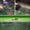 Cat Scat Mat 12pcs Plastic Cat Scat Mat Indoor/outdoor Deterrent Flexible Weather-resistant Dog Spikes Yard Garden Fence Animal Barrier Plastic Cat Scat Mat. 