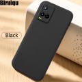 Biruiqu For VIVO Y21T / VIVO Y33S / VIVO Y21 Shockproof Anti Slip Soft TPU Sandstone Matte Back Case Cover. 