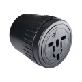 Multi Plug Shoe US/AU/UK/EU 3-in-1 Universal Travel Adopter Multi-Plug with Individual Switch Socket with Spike Buster surge Protected multi plug US/AU/UK/EU-3 Pin to 2 Pin Converter Plug Travel Adopter Multi Purpose Socket plug Converter Mobile Shoe. 