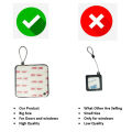 Portable Automatic Stainless Steel Door Closer Multifunctional Punch-Free Sensor Door Closer with Drawstring. 