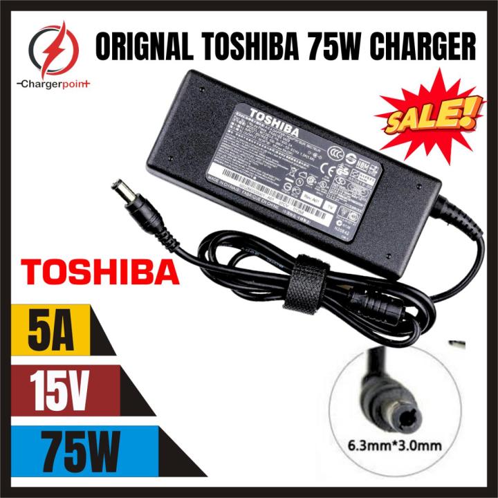 Toshiba 75W 15V 5A Laptop Power Charger