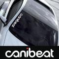 CANIBEAT Hellaflush Graphic Front Windshield Decal Vinyl Car Sport Sticker. 