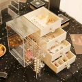 Acrylic Display Stand Earrings Pannels with Drawer Earring Storage Box Jewelry Holder Earring Rack Earrings Hanging Necklace Display Stand Storage Box Holder. 