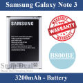 Samsung Galaxy Note 3 Battery B800BE Replacement Premium Quality 3200mAh For Samsung Galaxy Note 3. 