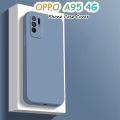 Original For OPPO A95 4G Silicone Full Cover Case Solid Color Phone Case Cover. 