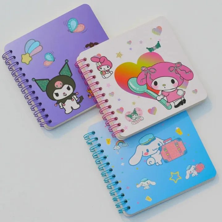 Creative%20Kawaii%20Spiral%20Kuromi%20Sanrio%20Weekly%20Planner%2085%20Sheets%20Purple%20Kuromi,%20Black%20Kuromi,%20My%20Melody%20and%20Cinnamoroll%20-%20Image%205