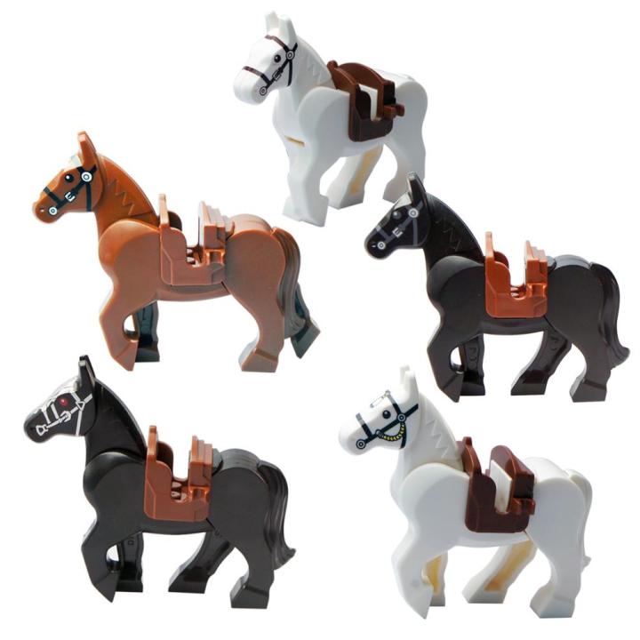 Plastic%20Blocks%20Mini%20Blocks%20Action%20Figures%20War%20Medieval%20Knight%20Horse%20Wolf%20Saddle%20Bridle%20Toy%20Blocks%20For%20Children%20-%20Image%206