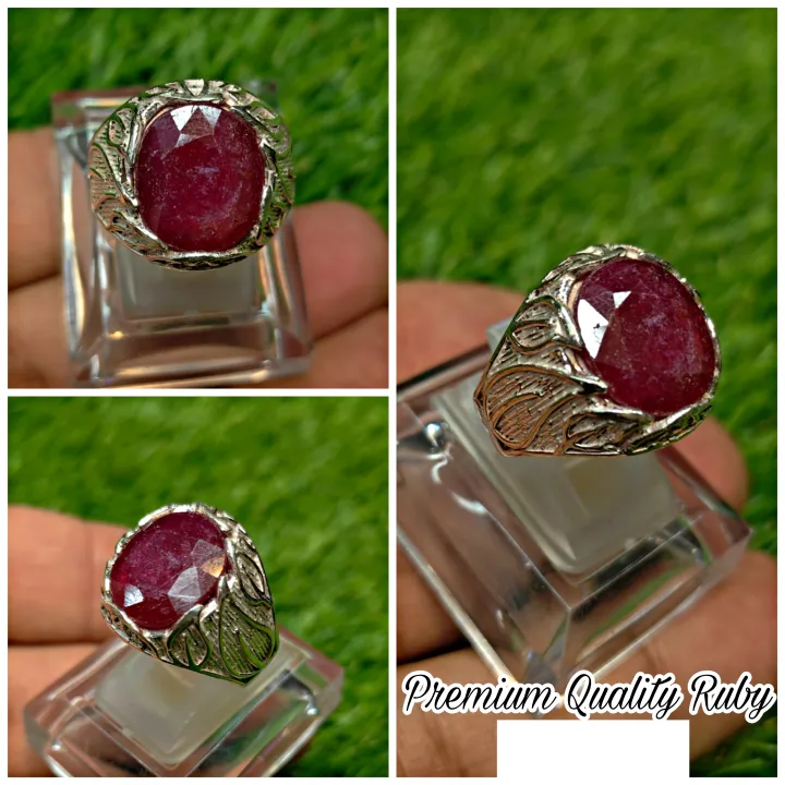 Normal Rings Daraz 100 % Original Premium Quality Ruby Ring | Daraz.pk