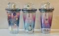 Space Galaxy Planet Astronaut Sipper, Sipper Bottle with Straw for Kids, Tumbler with Straw(Print May Vary)-Pack Of 1. 