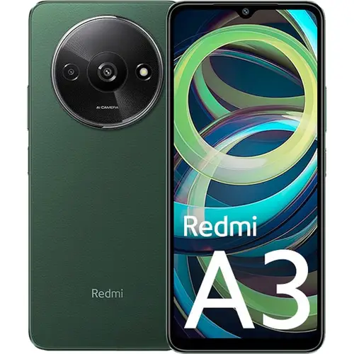Redmi A3 || 4GB RAM 128GB ROM || 8MP AI Dual Camera Back Camera || 6.71 Inches Display || 5000 mAh Battery