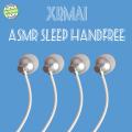 Sleep Hand free / HIFI HD Call / ASMR In-ear Headset / Noise Reduction Sleep Aid 3.5mm Earphones With Microphone White. 