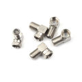 5PCS 90 Degree F Male Female Connector Adapter Coaxial Cable RG6 RG59 Cuilei. 