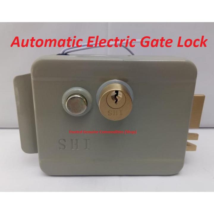 Electric Automatic Main Gate Lock Heavy Duty Main Gate Lock (5 Keys)