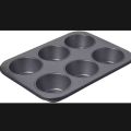 6-Cup Non-Stick Muffin Baking Tray. 