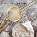 Stainless Steel Colander Sieve Sifter for Rice Sifting Dry Ingredients Sugar 5.5cm. 