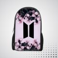 BTS ARMY BAG | Bag for College | Gilrs college bags | Backpack for BTS | BTS Bags | Pink bag for girls. 