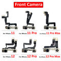 New Front Camera For iPhone 11 12 13 14 Pro 11Pro 12Pro Max Mini Flex Cable Facing Replacement Parts. 