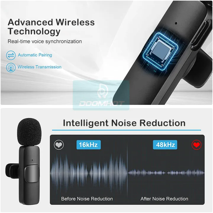 (For%20TypeC%20Not%20Support%20Tecno%20and%20Infinix)%20DoomHot%20Wireless%20Dual%20Microphone%20For%20Android%20Type-C%20Professional%20Lapel%20Lavalier%20Microphone%20for%20Type-C%20Portable%20Audio%20Video%20Recording%20Mic%20Remove%20Noise%20Mini%20Mic%20For%20YouTube%20Facebook%20Vloggers%20-%20Image%204