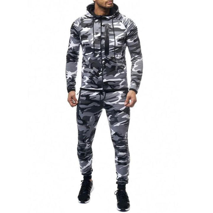 High Quality New Fashion Commando Style Sports Jogging Tracksuit for Men by HY Textile