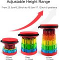 Telescopic Stool Collapsible Folding Lightweight Retractable Foldable Chair For Camping Traveling. 