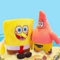 BENNETTGC 50cm Soft Creative Children Gift Stuffed Cartoon SpongeBob Patrick Toy Sofa Pillow Plush Doll. 