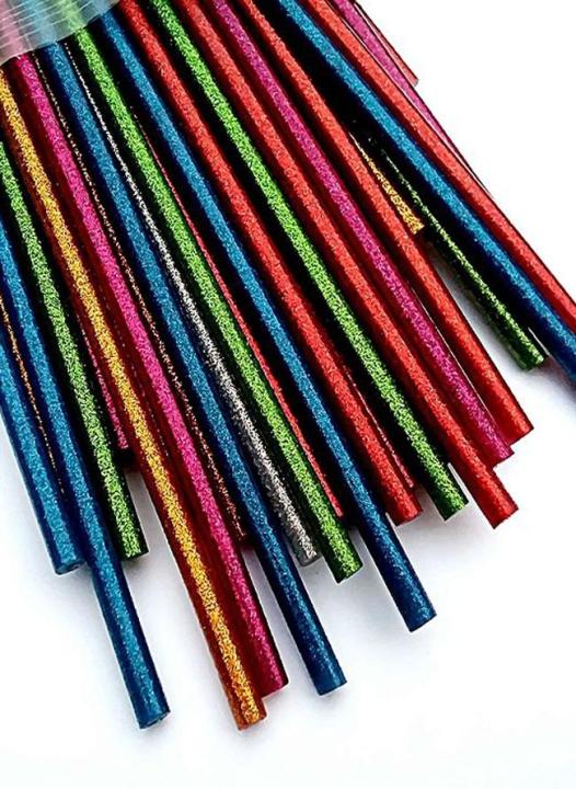 12Pcs%20For%20Large%20Machine%2011Mm%20Glue%20Sticks%20Thick%20Hot%20Glue%20Gun_Glitter%20Sticks%20Multicolour%20-%20Image%204