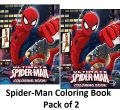Pack of 2 Coloring Book Spider man Super Hero Color & Painting Activity Books For Kids. 
