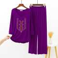 Full Sleeves N-ight Suit Shirt and Trousers For Women and Girls - Fashionable and Cool Women's Tracksuit. 